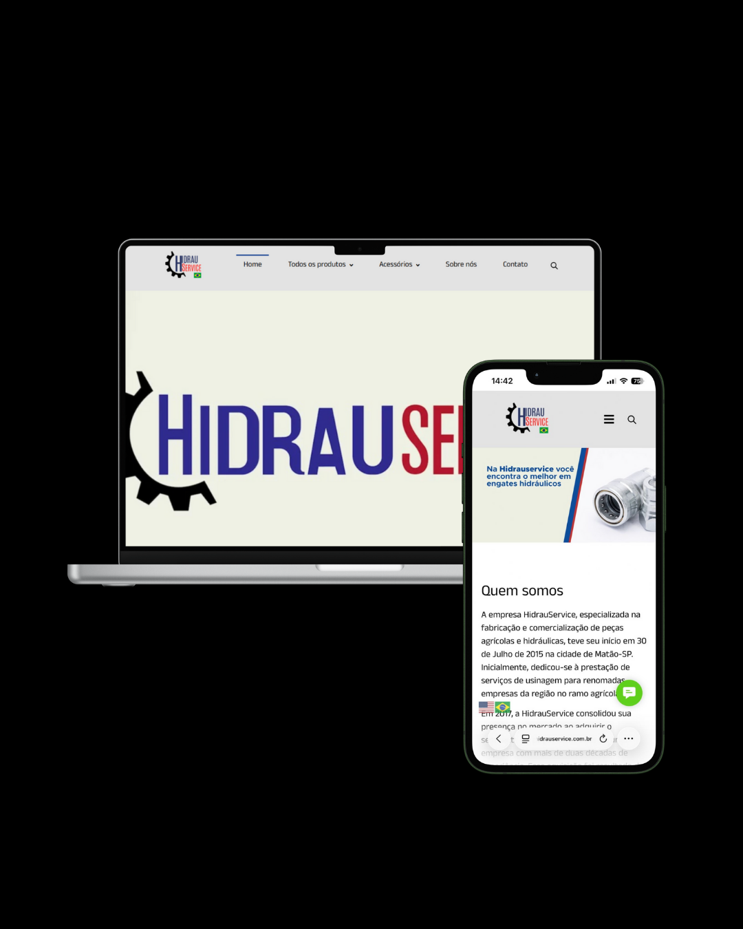 Mockup section 05 hidrauservice